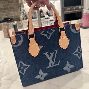 Cute LV Denim Tote